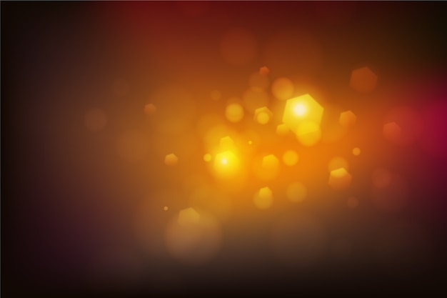 Fondo de bokeh realista