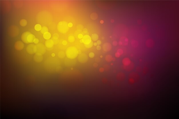 Fondo de bokeh realista
