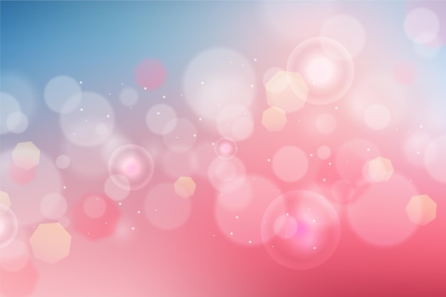 Fondo de bokeh realista