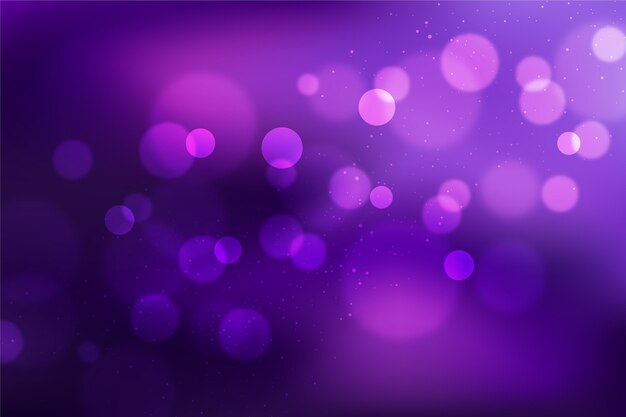 Fondo de bokeh realista