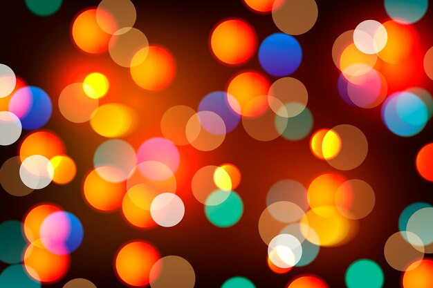 Fondo de bokeh realista
