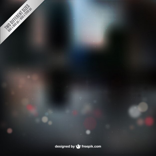 Fondo bokeh en tonos grises
