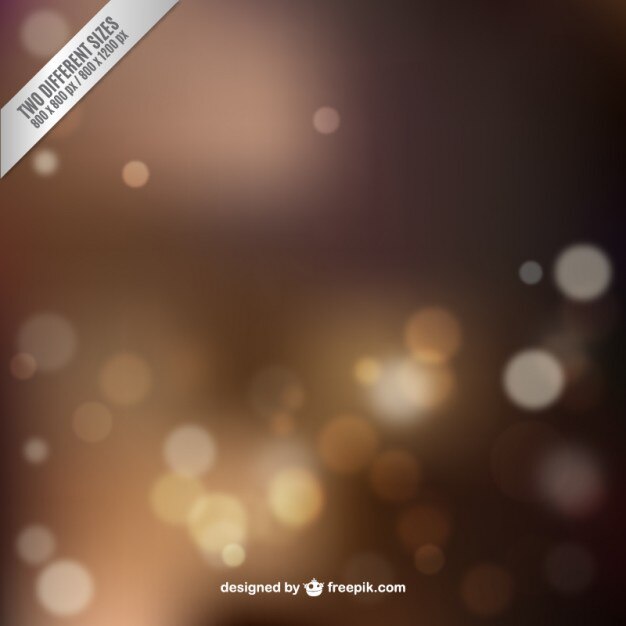 Fondo bokeh en tonos marrones