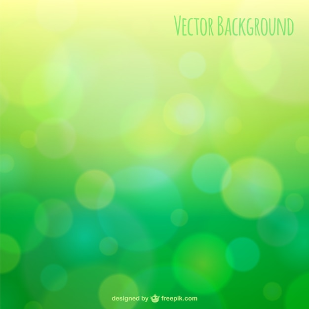 Fondo bokeh verde