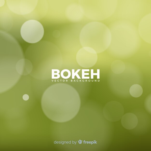 Fondo de bokeh verde