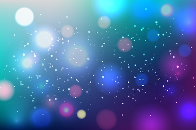 Vector gratuito fondo bokeh