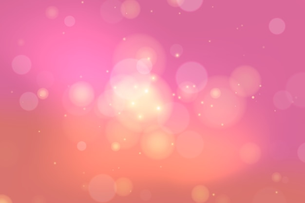 Vector gratuito fondo bokeh