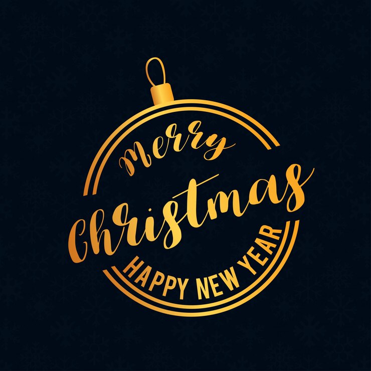 Vector gratuito fondo de bola de oro de navidad