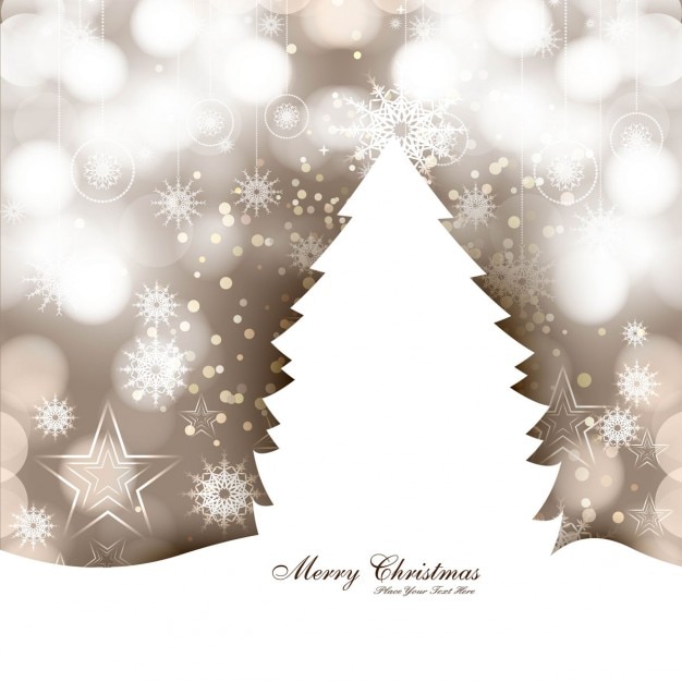 Fondo bonito de árbol de navidad