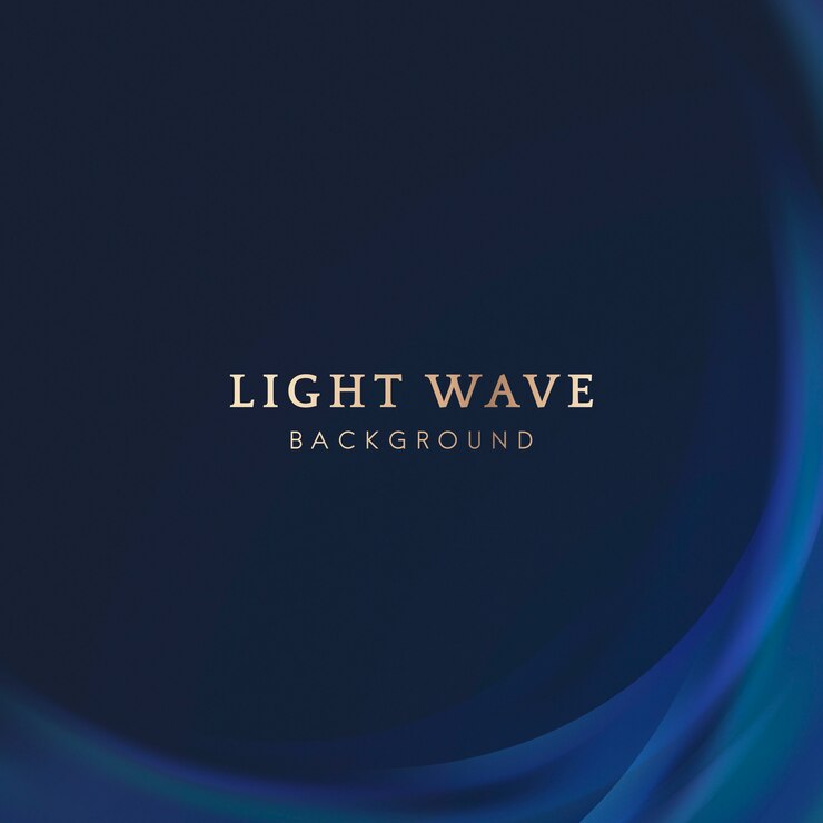 Vector gratuito fondo del borde de las ondas luminosas