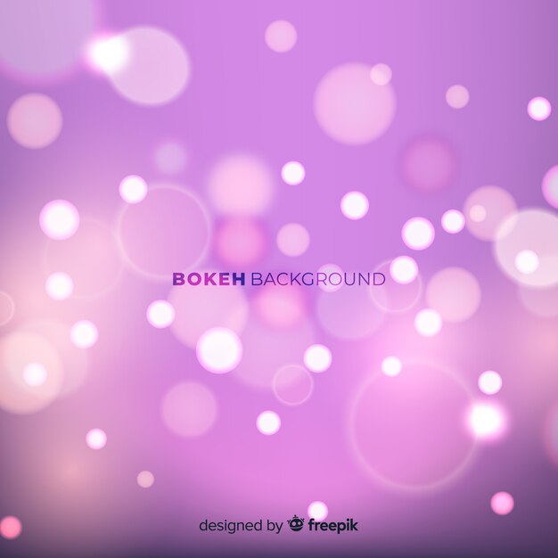 Fondo borroso creativo bokeh