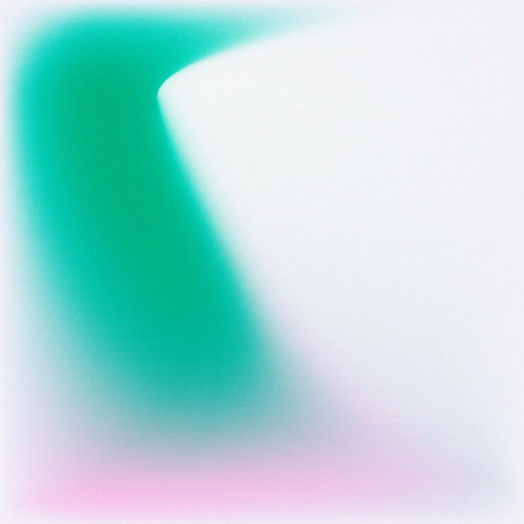 Vector gratuito fondo borroso degradado verde