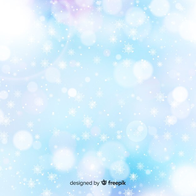 Fondo borroso de navidad