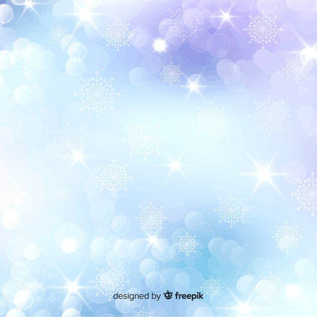 Fondo borroso de navidad