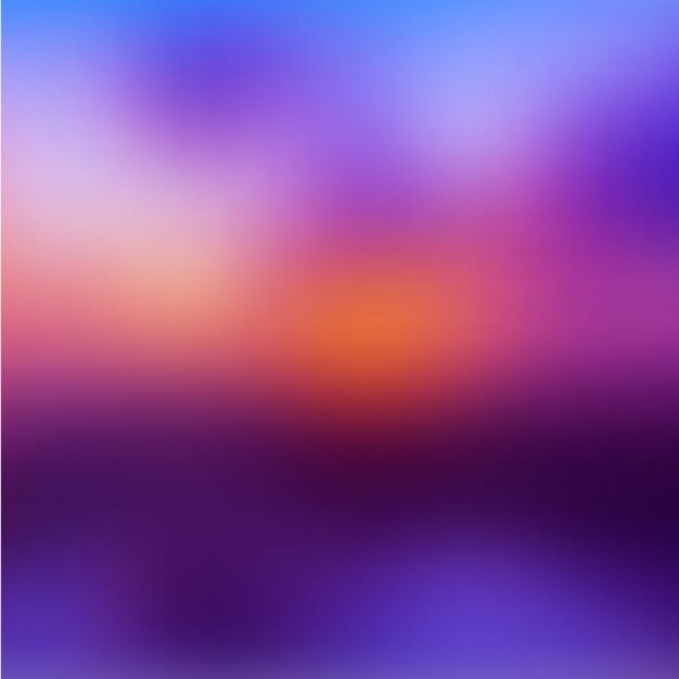 Fondo borroso de puesta de sol 