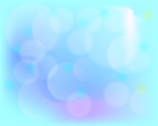 Fondo borroso en tonos azules y púrpuras.