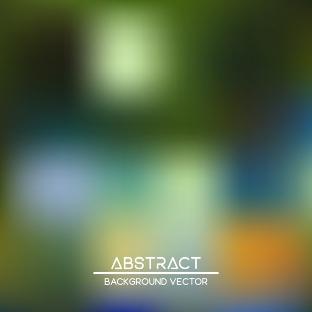 Fondo borroso verde con formas abstractas