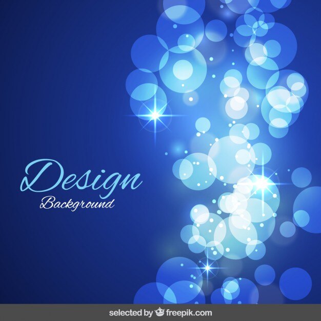 Fondo brillante azul