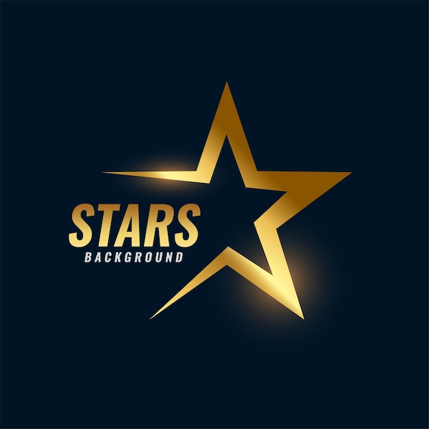 El fondo brillante y dorado de la estrella premium se siente como una superestrella.