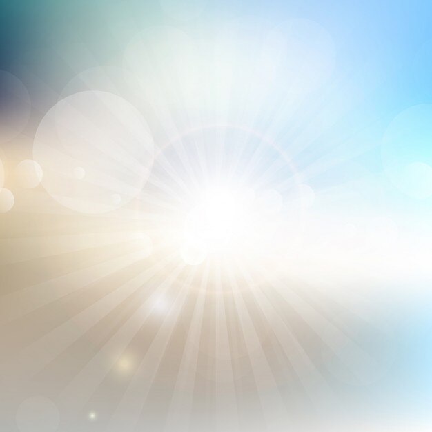 Fondo brillante con efecto bokeh