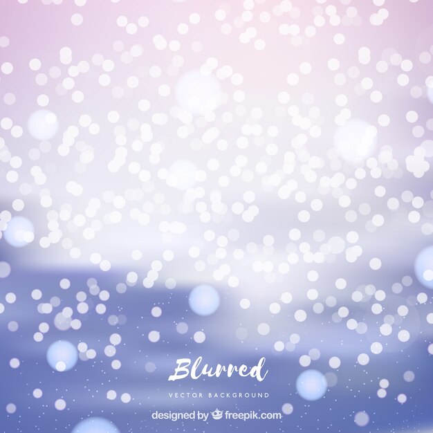 Fondo brillante con efecto bokeh
