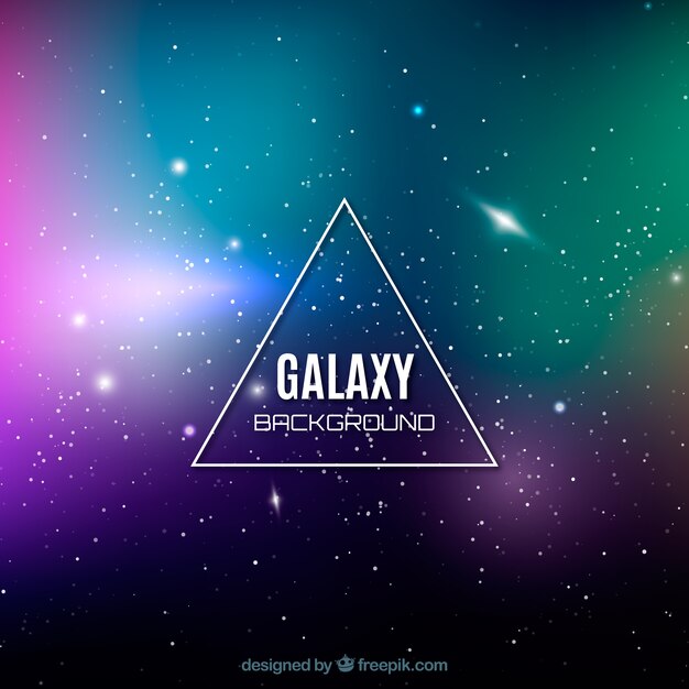 Fondo brillante del espacio 