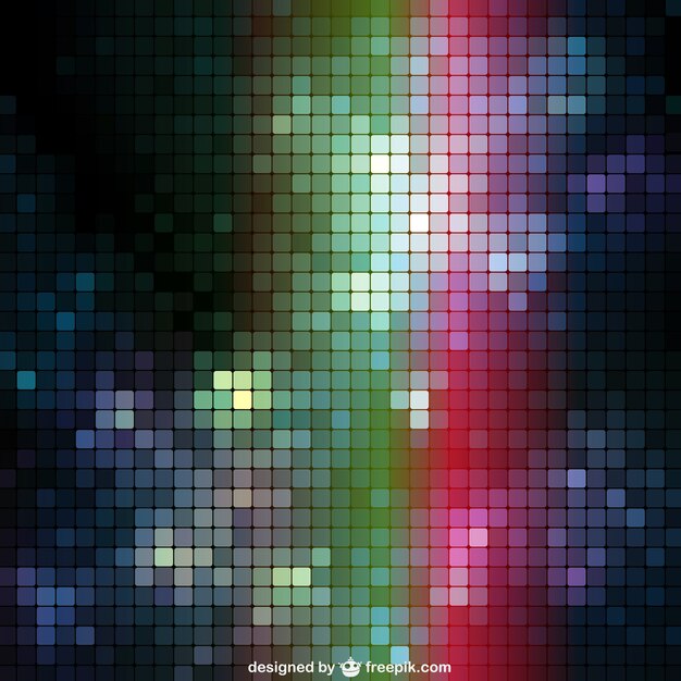Fondo brillante de mosaico