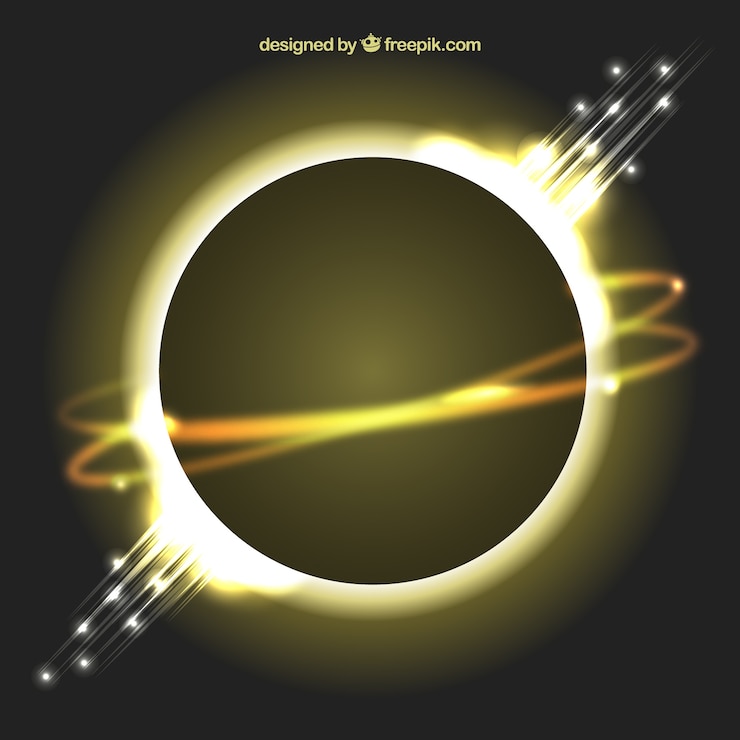 Vector gratuito fondo brillante planeta