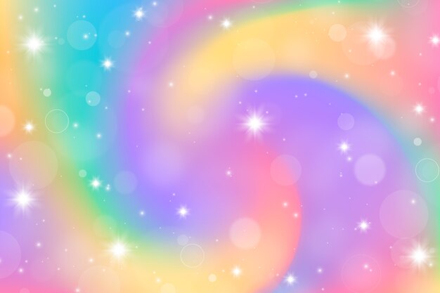Fondo de brillo de arco iris degradado