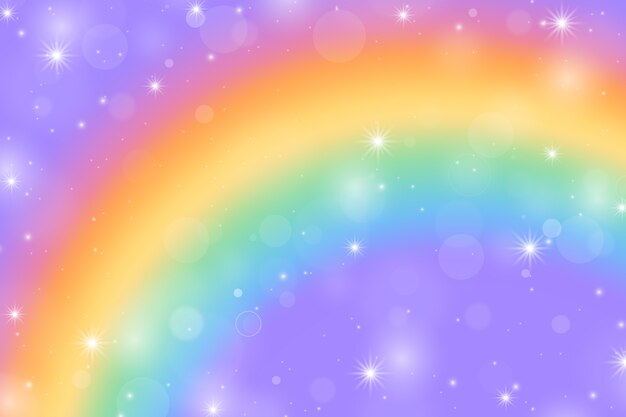 Fondo de brillo de arco iris degradado