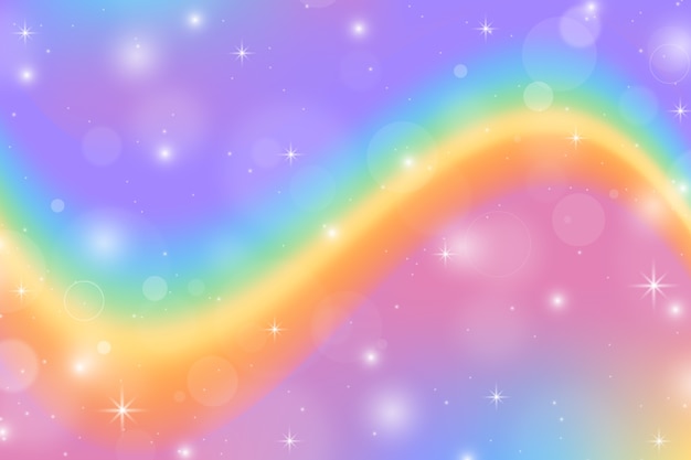 Fondo de brillo de arco iris en gradiente