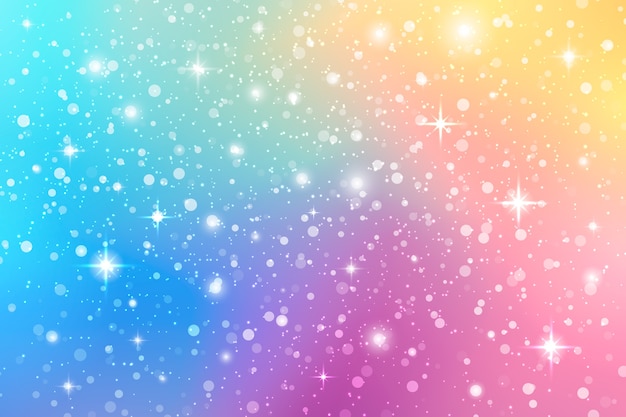 Fondo de brillo de arco iris en gradiente