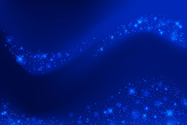 Fondo de brillo azul marino realista