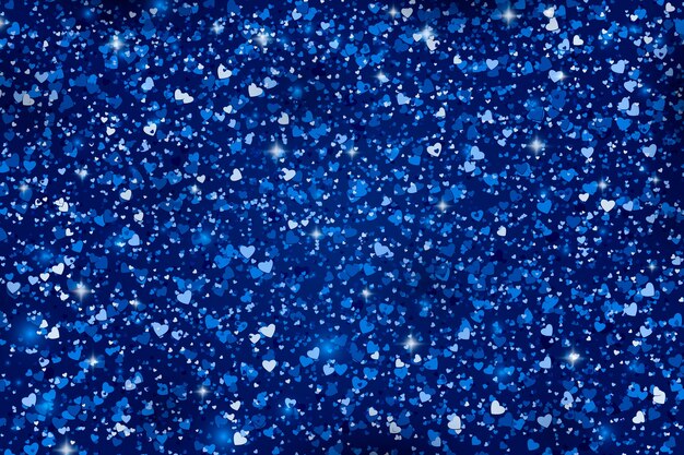 Fondo de brillo azul marino realista