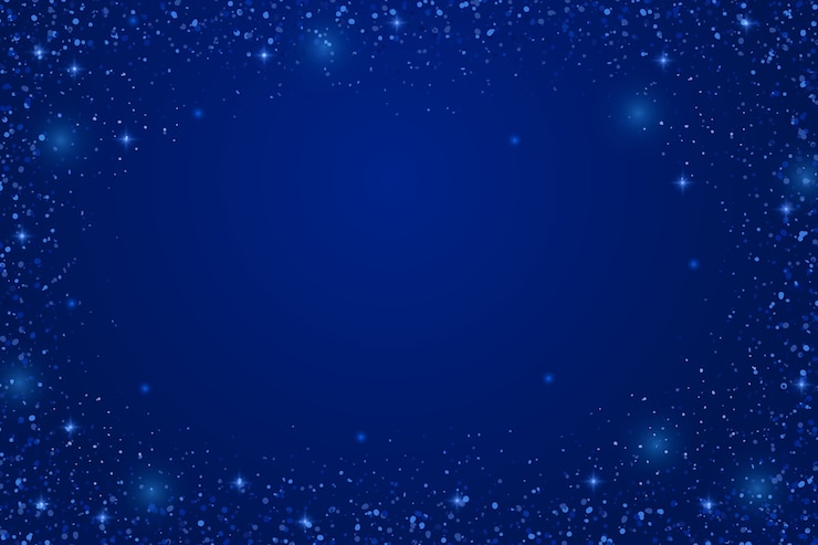 Vector gratuito fondo de brillo azul marino realista