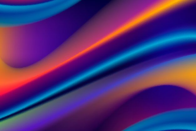 Fondo de brillo iridescente con gradiente
