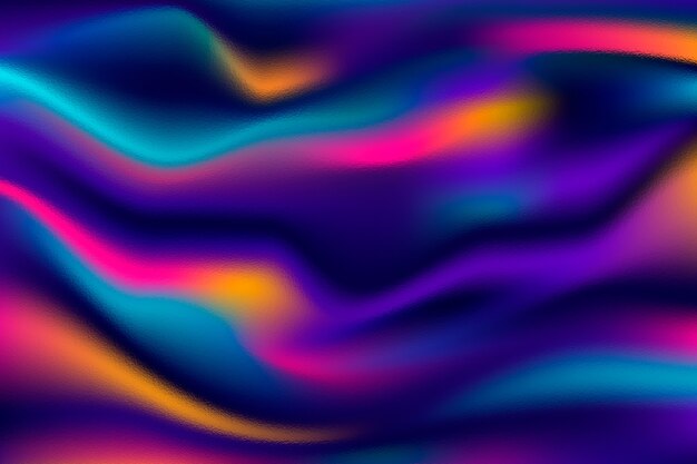 Fondo de brillo iridiscente degradado colorido