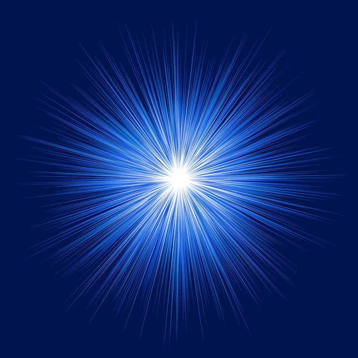 Vector gratuito fondo brilloso azul