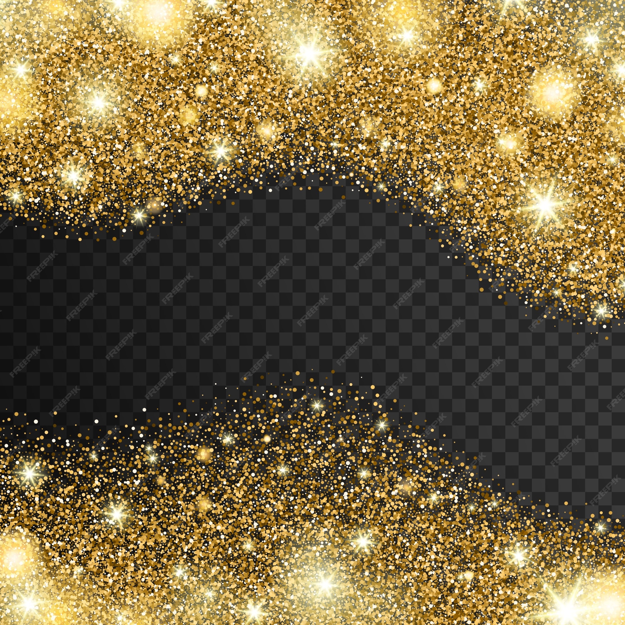 Fondo brilloso con chispas doradas | Vector Gratis Fondo brilloso con chispas doradas | Vector Gratis