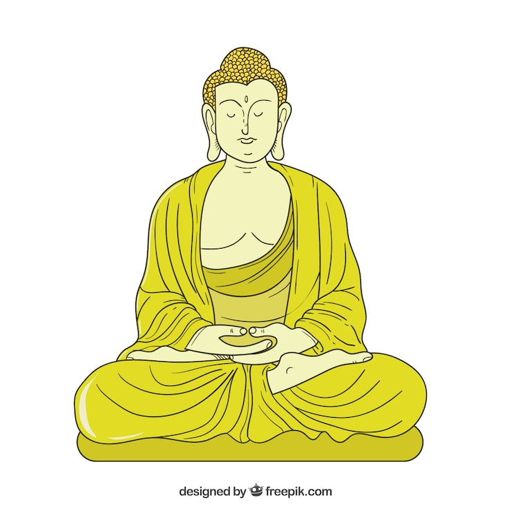Vector gratuito fondo de buda