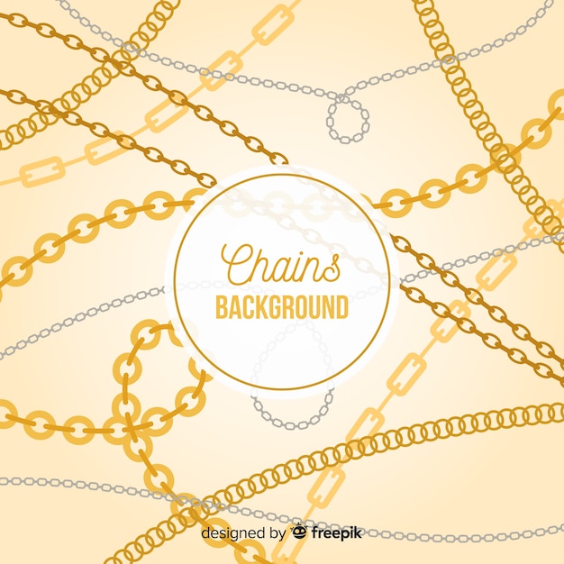 Fondo con cadenas