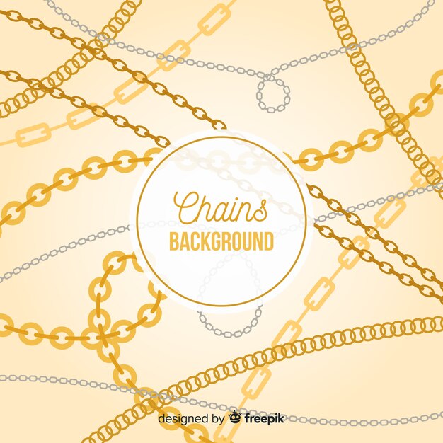 Fondo con cadenas