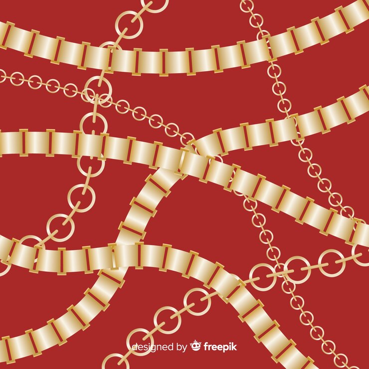 Vector gratuito fondo de cadenas