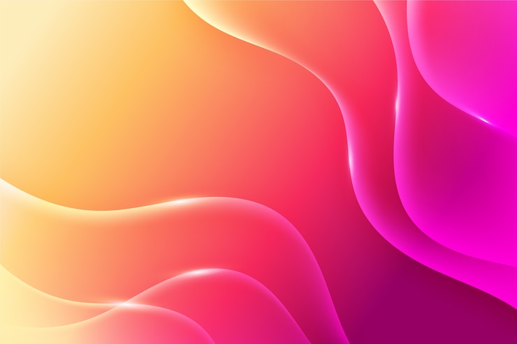Vector gratuito fondo caliente degradado