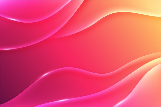 Fondo caliente degradado
