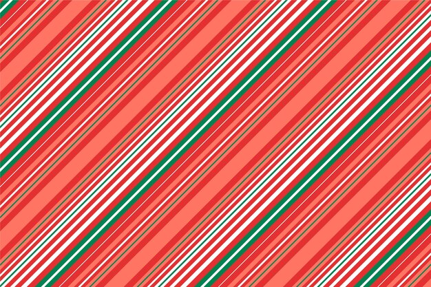 Fondo de caña de caramelo de diseño plano