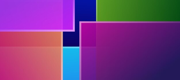 Fondo de capas superpuestas moderno colorido