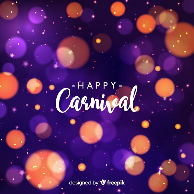 Fondo carnaval bokeh