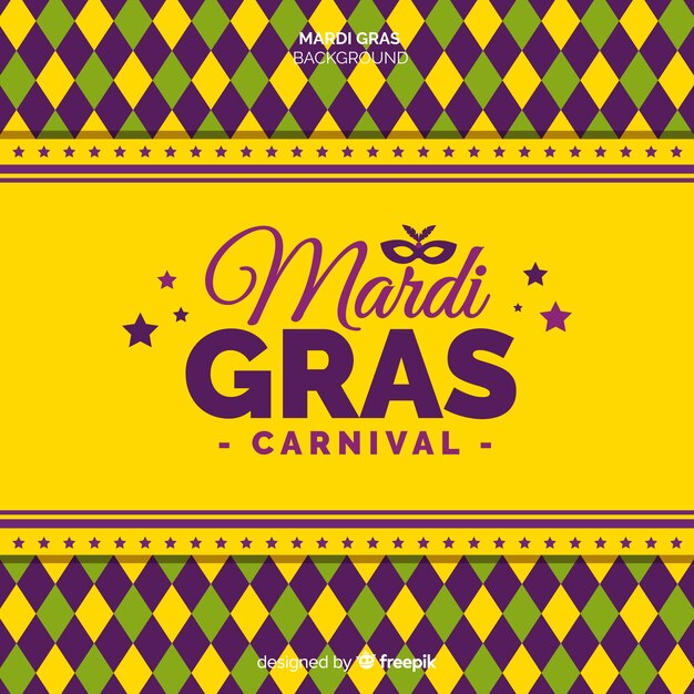 Fondo de carnaval de mardi gras