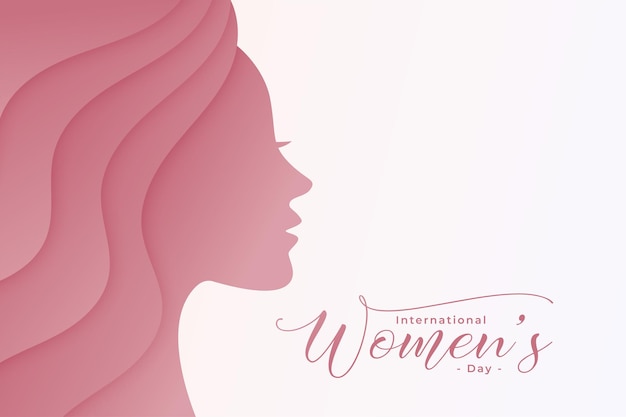 Vector gratuito fondo de celebración del 8 de marzo del día internacional de la mujer